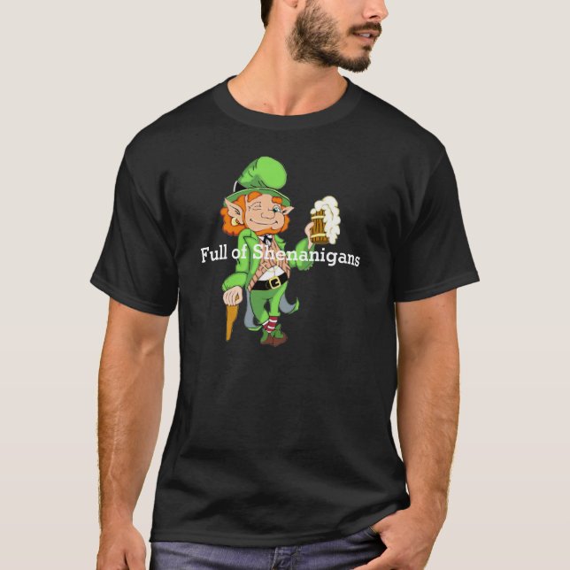T-shirt Vêtements de Lutin Chanceux (Devant)