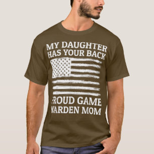 T-shirt Vêtements de maman garde-chasse Design de mamans m