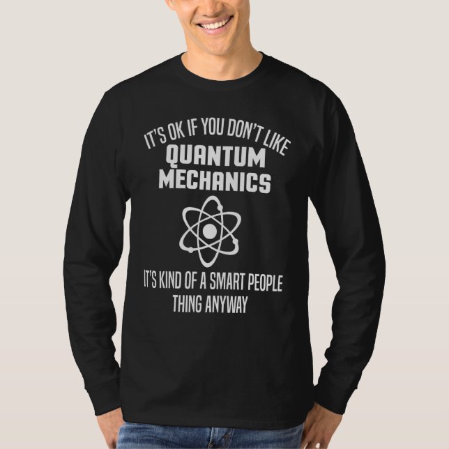 T-shirt Vêtements de mécanique quantique - Conception méca (Devant)
