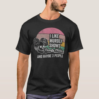 T-shirt Vêtements de meurtre rétro pour la famille