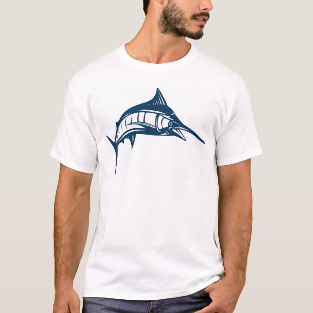 T-shirt Vêtements de motif d'espadons (Devant)