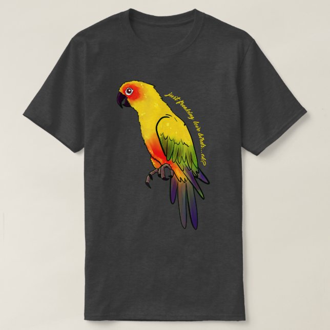 T-shirt Vêtements de perroquet (Design devant)
