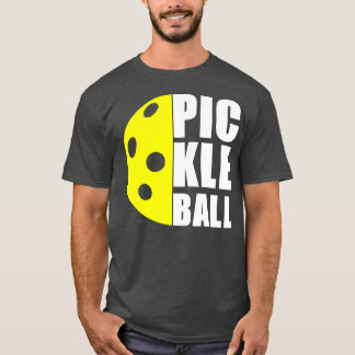 T-shirt Vêtements de Pickleball pour Hommes Femmes Gear de