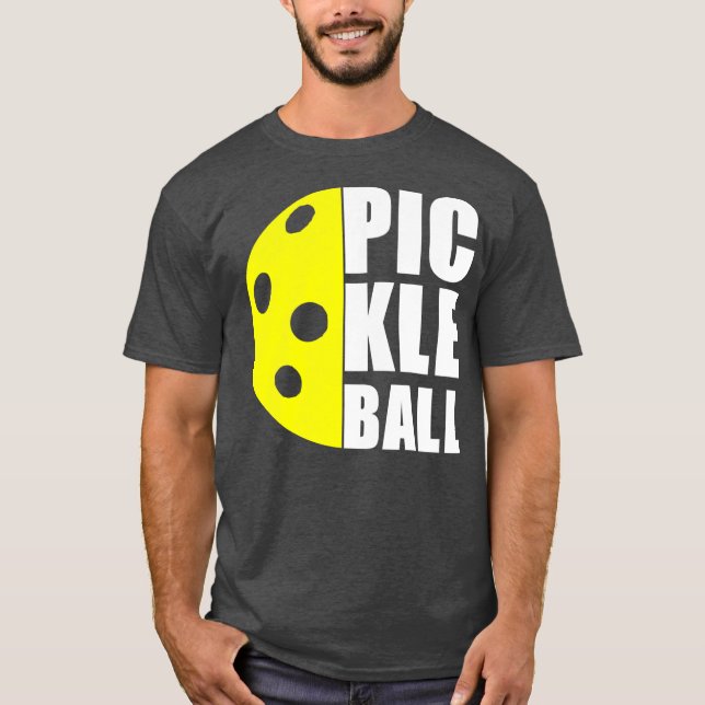 T-shirt Vêtements de Pickleball pour Hommes Femmes Gear de (Devant)