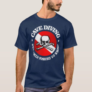 T-shirt Vêtements de plongée sous-marine (Crâne)