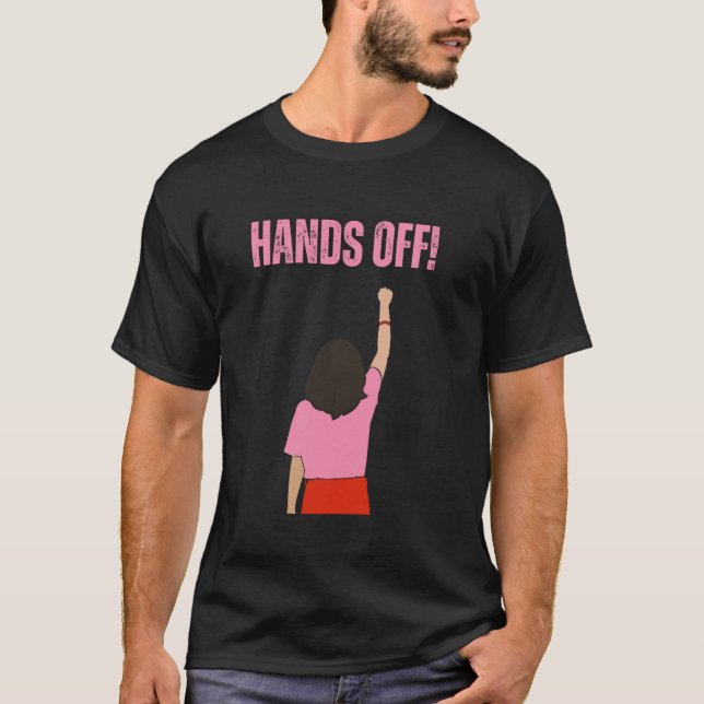 T-SHIRT VÊTEMENTS DE PROTESTATION MAINS OFFICIELS (Devant)