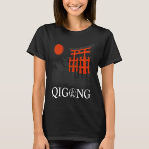 T-shirt vêtements de Qi Gong pour exercices de Tai Chi ave