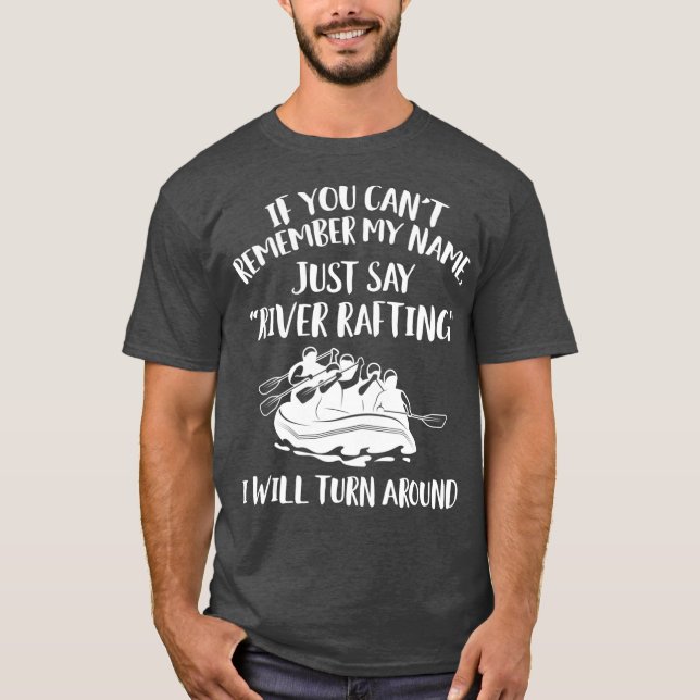 T-shirt Vêtements De Rafting De Rivière Drôle Drôle Cadeau (Devant)
