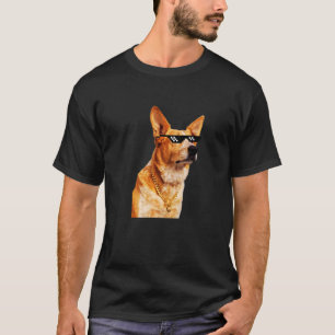 T-shirt Vêtements de Red Heeler avec Attitude pour Chien d