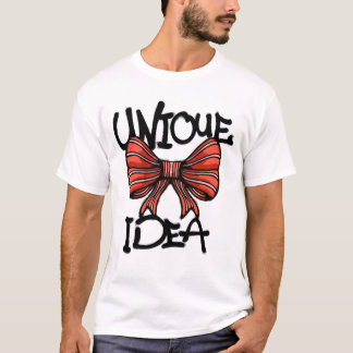 T-shirt vêtements de rue à noeud rouge