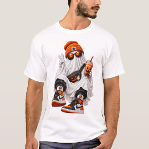 T-shirt Vêtements de rue de fantôme effrayant – Vibrations