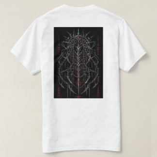 T-shirt Vêtements de rue occultes à l'oeil rouge Cybersigi