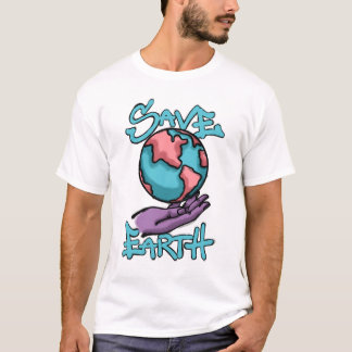 T-shirt Vêtements de rue Save Earth