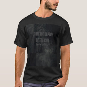 T-shirt Vêtements de rue undergroundT-shirt noir unisexe S