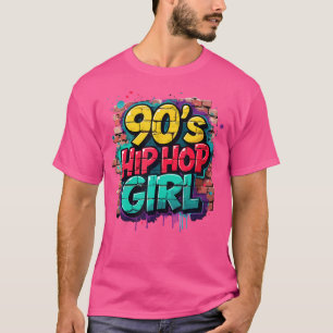 T-shirt Vêtements de rue vintages de musique Hip hop - 90S