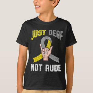 T-shirt Vêtements de sensibilisation à la langue des signe