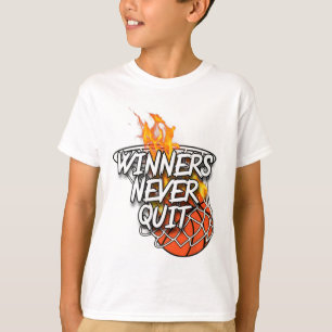 T-shirt Vêtements de Sketll - Les gagnants ne quittent jam