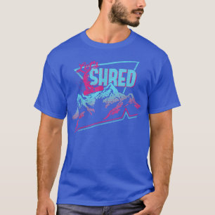 T-shirt Vêtements de snowboard vintage 80s 90s rétro snowb