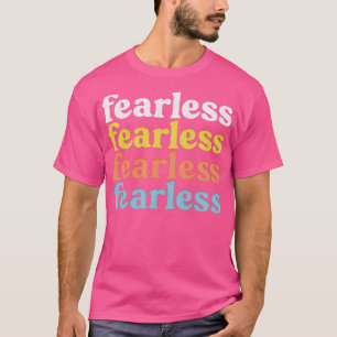 T-shirt Vêtements de style rétro sans peur