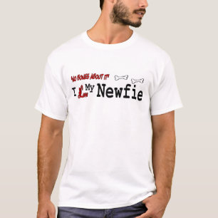 T-shirt Vêtements de Terre-Neuve (I Love)