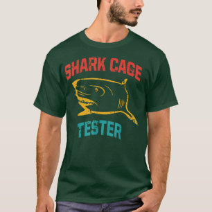 T-shirt Vêtements de Tester de cage de requin