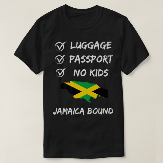 T-shirt Vêtements De Voyage Jamaïcains Pour Votre Prochain (Design devant)