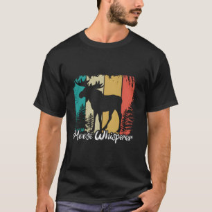 T-shirt Vêtements de Whisperer d'orignal - Amusant orignal