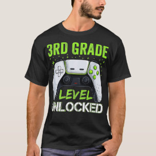 T-shirt Vêtements déverrouillés De Troisième Année, Retour