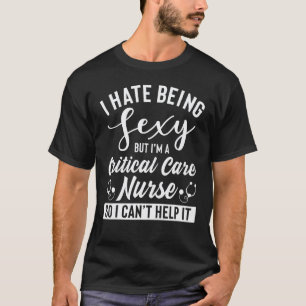 T-shirt Vêtements d'infirmière de soins intensifs Super