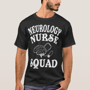 T-shirt Vêtements d'infirmière en neurologie - Création dr