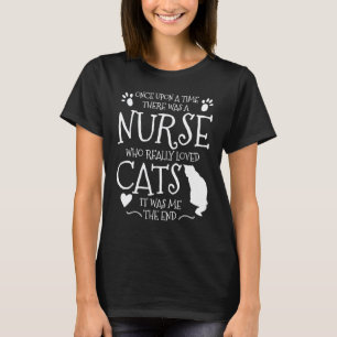 T-shirt Vêtements d'infirmière pour chat - Grandes infirmi