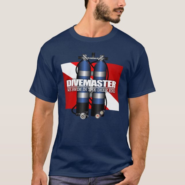T-shirt Vêtements Divemaster (Chars de plongée) (Devant)
