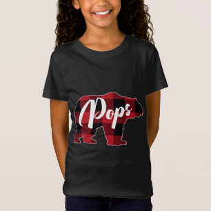 T-Shirt Vêtements d'ours de bison rouge amusant, Pyjama de