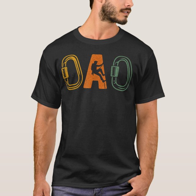 T-shirt Vêtements - Escalade de Montagne (Devant)