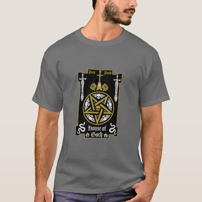 T-shirt Vêtements Et Accessoires Gothiques (Devant)