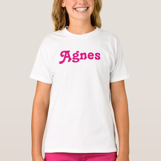T-shirt Vêtements Filles Agnes (Devant)