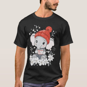 T-shirt Vêtements Filles Café Éléphant Garçons Décorations
