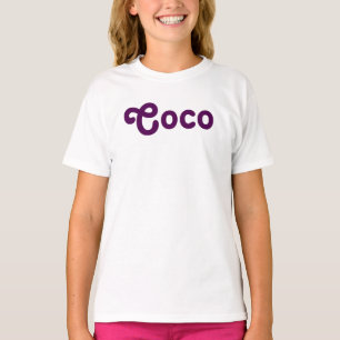 T-shirt Vêtements Filles Coco