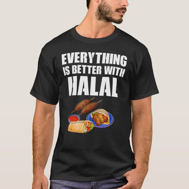 T-shirt Vêtements halal Cute Design halal (Devant)