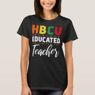 T-shirt Vêtements HBCU Collège Noir Historique HBCU Éduque