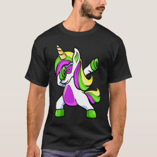 T-shirt Vêtements Mardi Gras Pour Filles New Orlean Dabbi