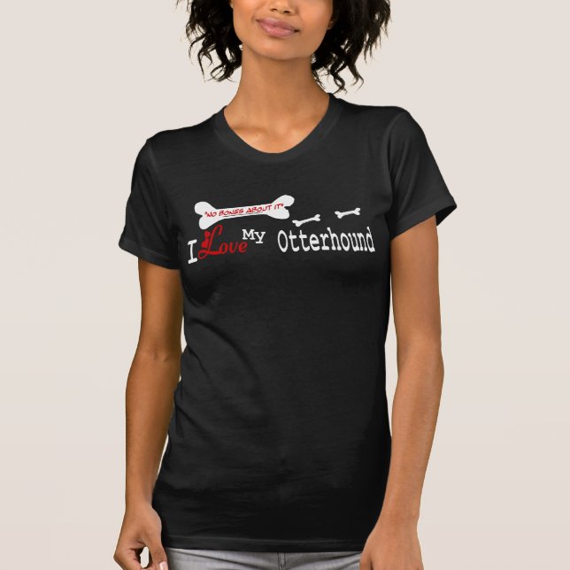 T-shirt Vêtements Otterhound (I Love) (Devant)