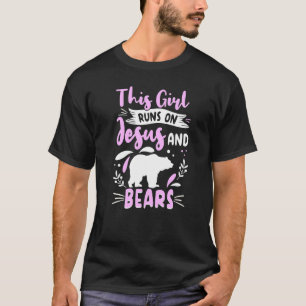 T-shirt Vêtements Ours Grizzly Animaux De Faune Pour Les F