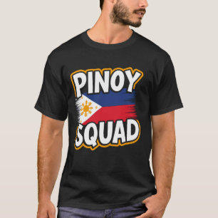 T-shirt Vêtements Pinoy Squad pour produits philippins Phi