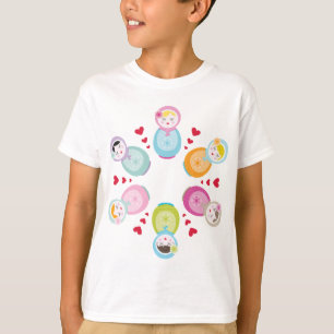 T-shirt VÊTEMENTS :: poupées babushka - mandala