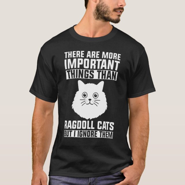 T-shirt Vêtements pour chat Ragdoll   Conception de propri (Devant)