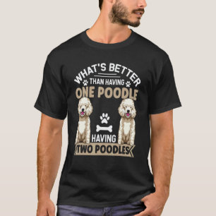 T-shirt Vêtements pour chien caniche pour propriétaire de