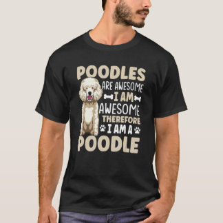 T-shirt Vêtements pour chien caniche pour propriétaire de