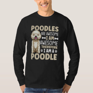T-shirt Vêtements pour chien caniche pour propriétaire de