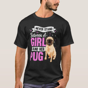 T-shirt Vêtements pour chiens Pug pour propriétaire de Pug